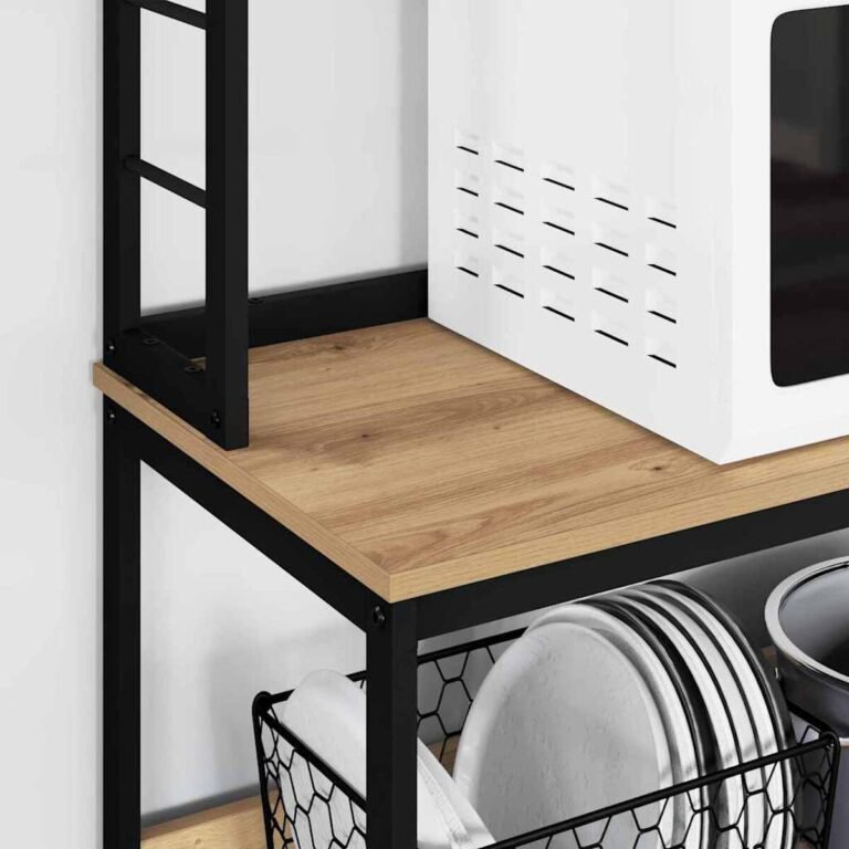 vidaXL Virtuvės lentyna 5 aukštų 80 x 40 x 168 cm Apdirbta mediena – nuotrauka 5 vidaXL Virtuvės lentyna 5 aukštų 80 x 40 x 168 cm Apdirbta mediena – produkto nuotrauka 5