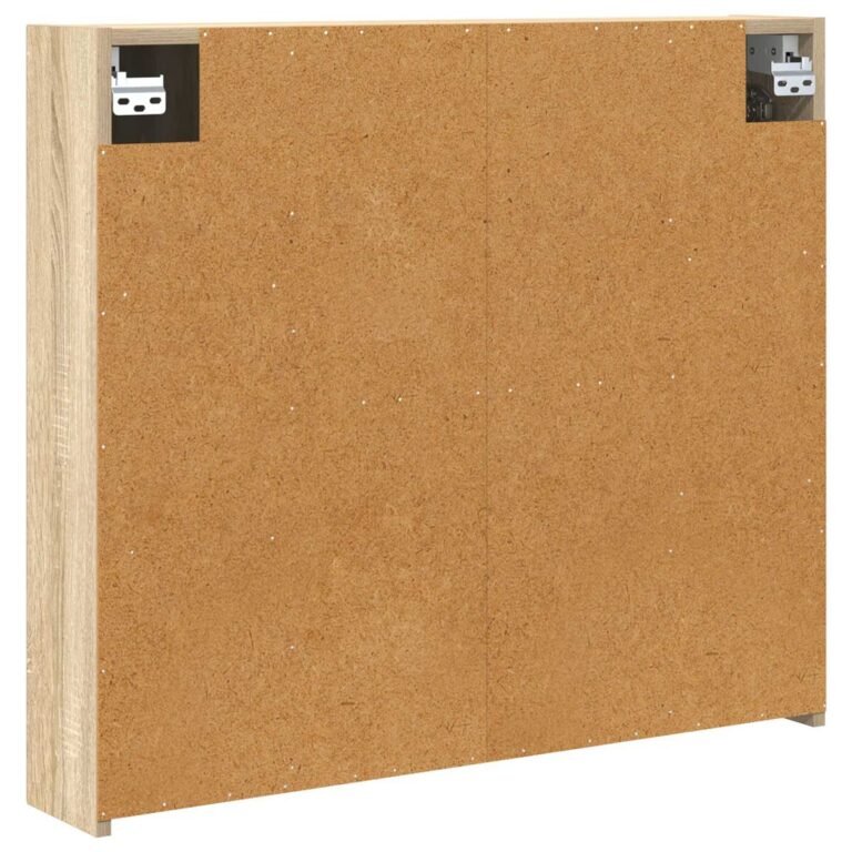 vidaXL Vonios veidrodžio spinta Sonoma ąžuolas 80 x 14.5 x 70 cm – nuotrauka 8 vidaXL Vonios veidrodžio spinta Sonoma ąžuolas 80 x 14.5 x 70 cm – produkto nuotrauka 8