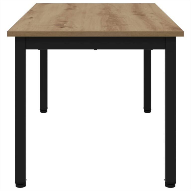 vidaXL Kavos staliukas Meistrų ąžuolas 100 x 50 x 45 cm – produkto nuotrauka 6