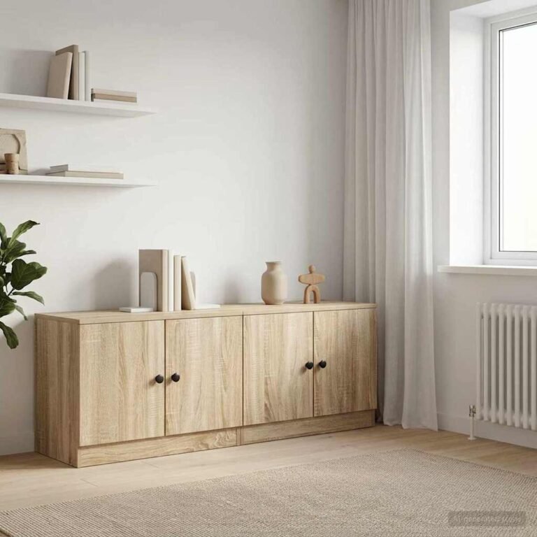 vidaXL Saugojimo spinta palėpės lovai 2 vnt. Sonoma ąžuolas – produkto nuotrauka 3