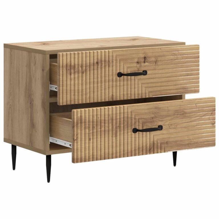 vidaXL Šalia lovos spintelė Artisano ąžuolo 62 x 34,5 x 47,5 cm – nuotrauka 3 vidaXL Šalia lovos spintelė Artisano ąžuolo 62 x 34,5 x 47,5 cm – produkto nuotrauka 3