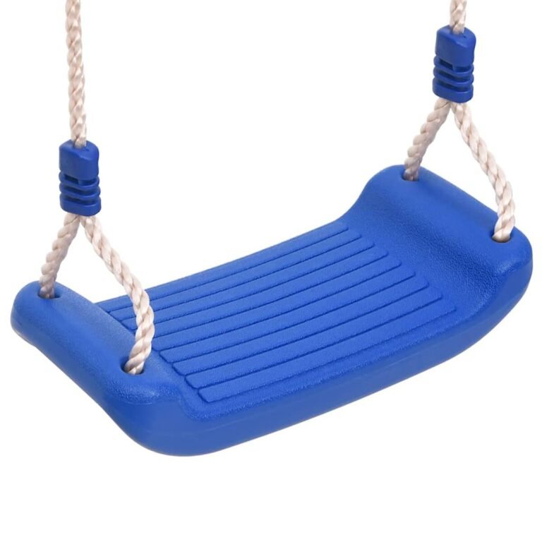 vidaXL Sūpynės su virvėmis, 2vnt., mėlynos, 38x16cm, polietilenas – nuotrauka 5 vidaXL Sūpynės su virvėmis, 2vnt., mėlynos, 38x16cm, polietilenas – produkto nuotrauka 5