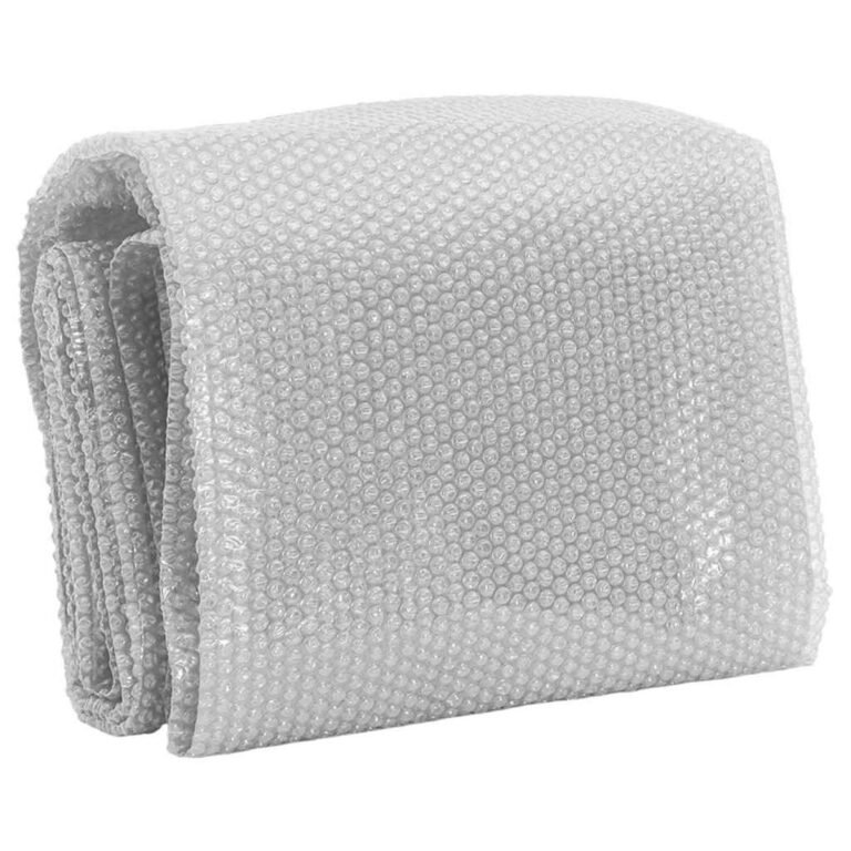 Saulės baseino plėvelė – 732×366 cm, pilka spalva – produkto nuotrauka 2