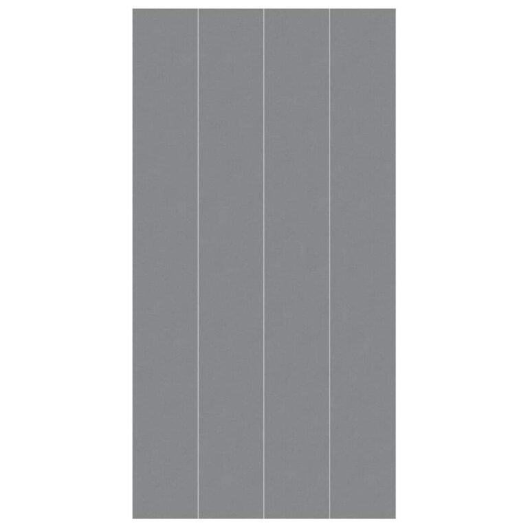 vidaXL Baseino paklotas, pilkas, 820x420 cm, poliesterio geotekstilė – produkto nuotrauka 3