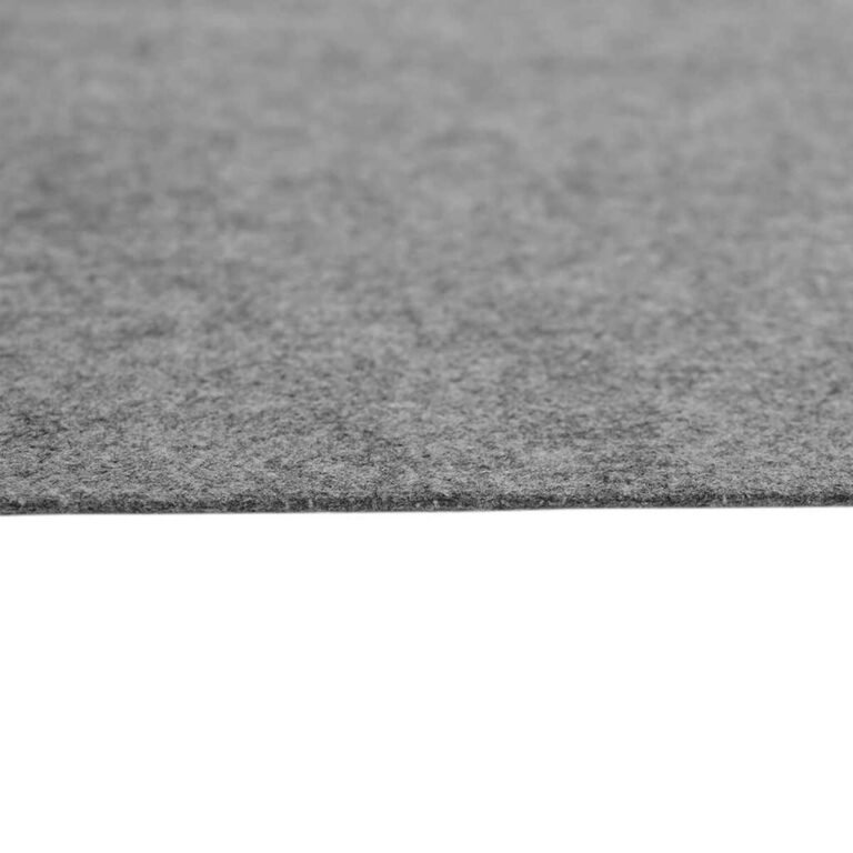 vidaXL Baseino paklotas, pilkas, 820x420 cm, poliesterio geotekstilė – produkto nuotrauka 7