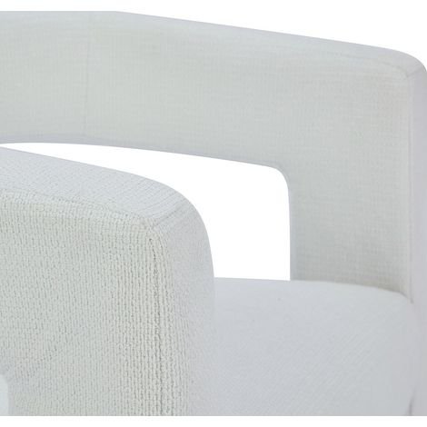 Fotelis – balta spalva – produkto nuotrauka 4