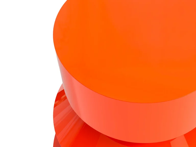 Kavos staliukas NIDIMA – oranžinė spalva – nuotrauka 3 Kavos staliukas NIDIMA – oranžinė spalva – produkto nuotrauka 3