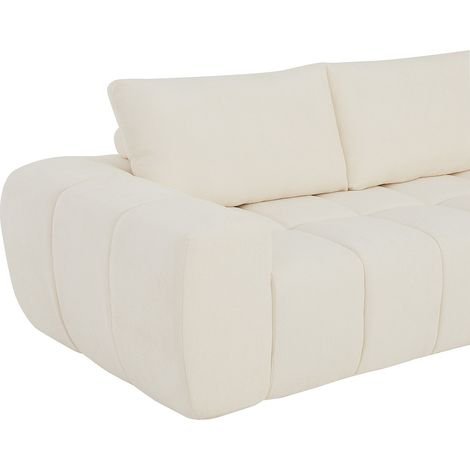 Kampinė sofa LAVEZO – smėlio spalva – produkto nuotrauka 6