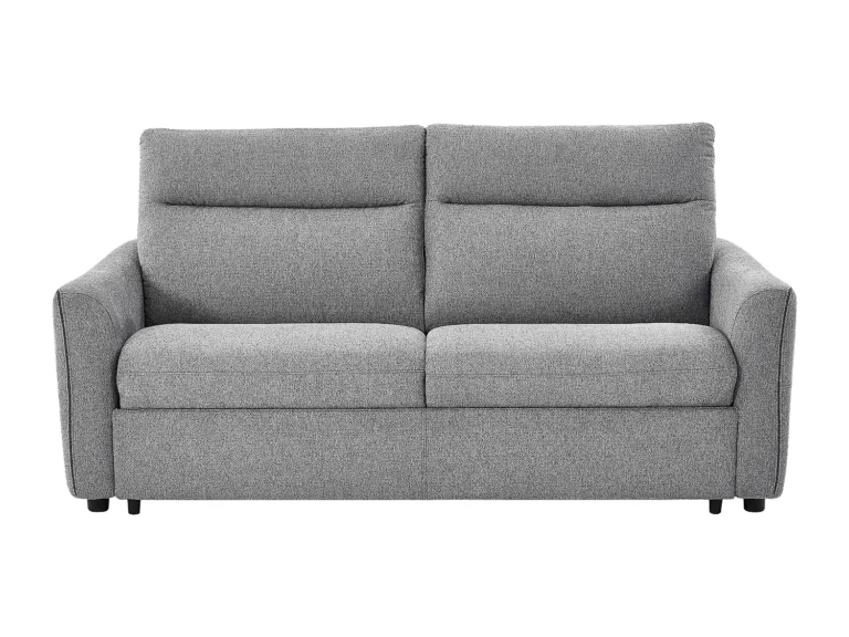 Išskleidžiama sofa SOVANIA – pilka spalva – produkto nuotrauka 4
