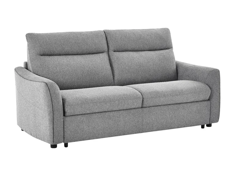 Išskleidžiama sofa SOVANIA – pilka spalva – produkto nuotrauka 5