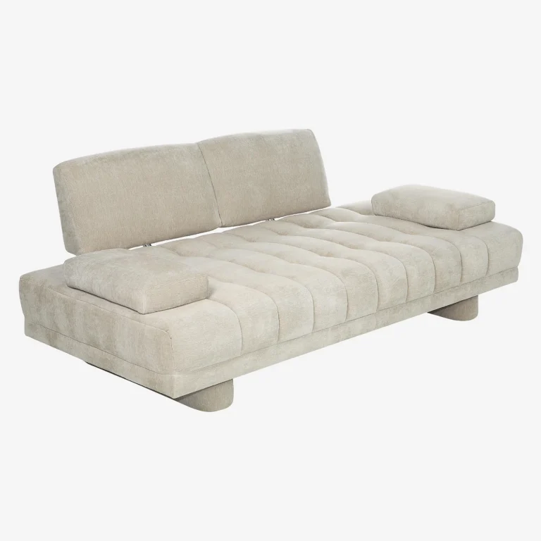 13531633.webp POLANE 3 vietų sofa su reguliuojamu atlošu šviesiai pilkai smėlinė